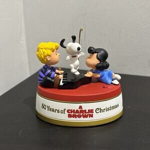 Hallmark Music Dance 50 Years of a Charlie Brown Christmas 2015 Ornament WORKS